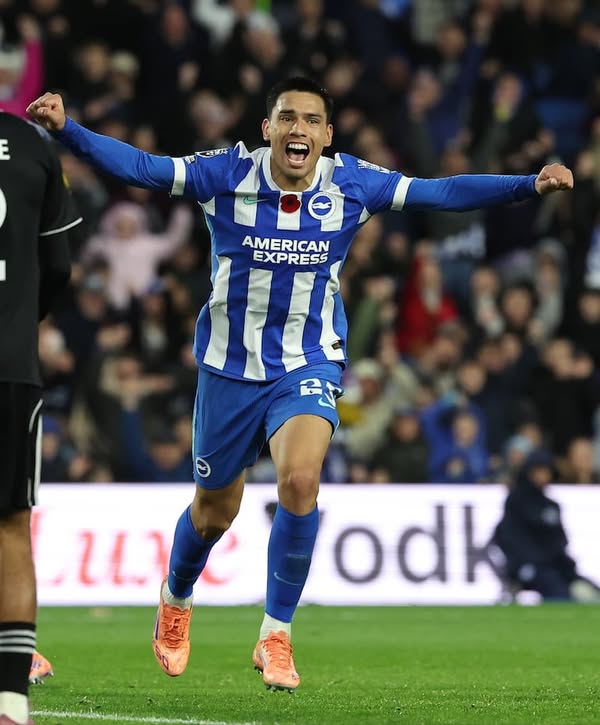 Publicación sobre Diego Gómez como goleador paraguayo en Inglaterra